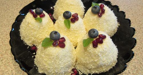 Χιονούλες Γάλακτος…ένα όμορφο γλυκό, σε φλιτζάνια του καφέ